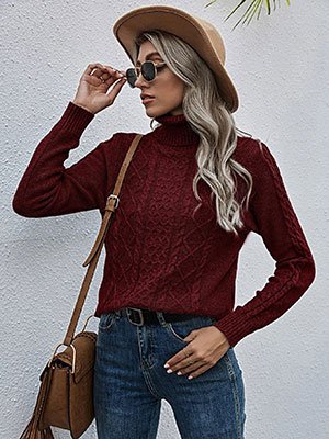 Wool high neck jumper photo review